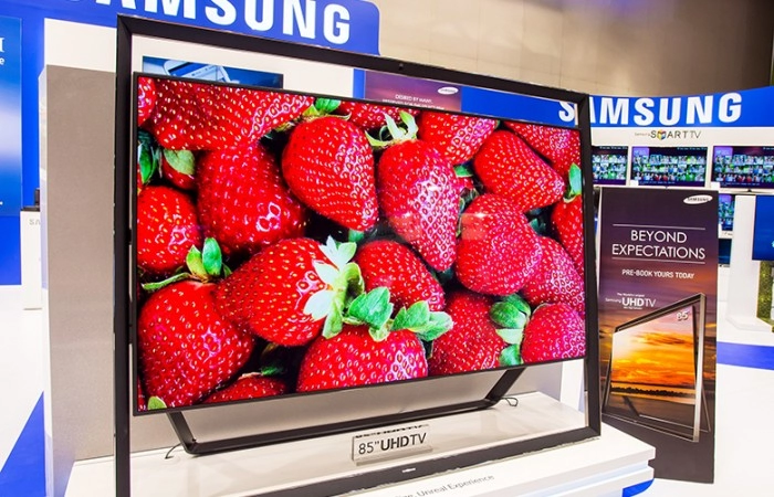 Tv của samsung được cung cấp nội dung 4k