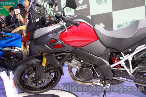 V-strom 1000 được suzuki giới thiệu tại ấn độ