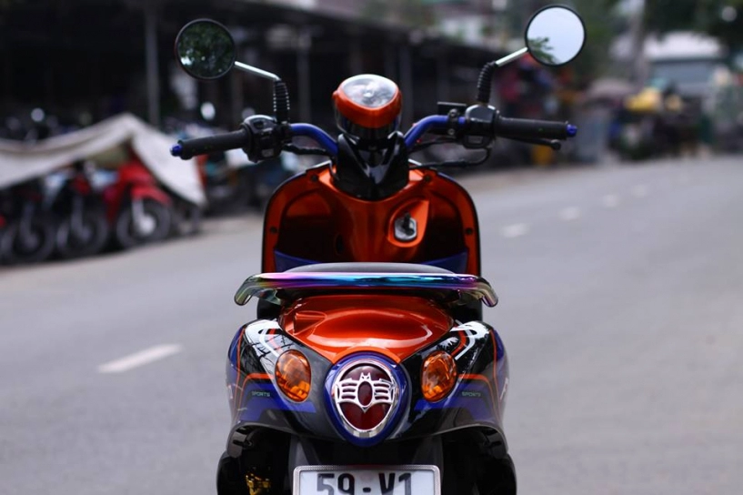 Yamaha fino kiểng nhẹ mà hơi bị lung linh