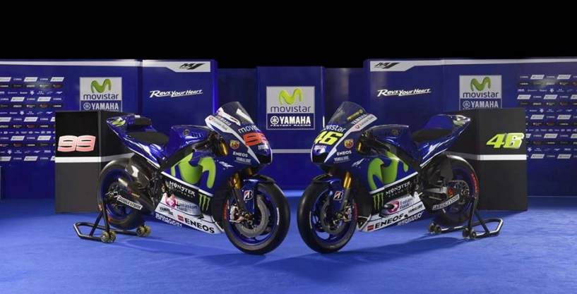 Yamaha m1 2015 khoát bộ áo mới chuẩn bị cho giải đua motogp