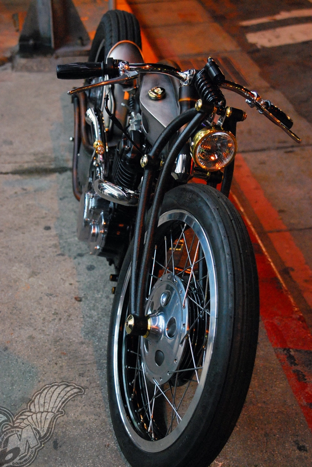 Yamaha sr400 độ tinh tế với phong cách bobber tại đài loan