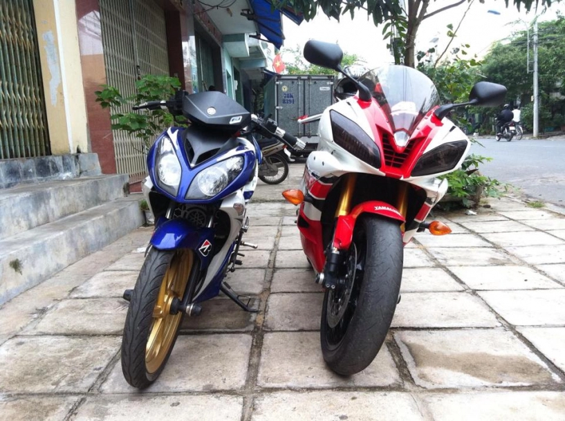 Yamaha x1r độ độc với pô 4road