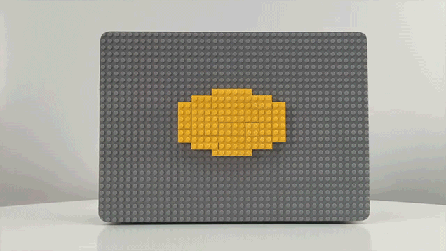 Biến macbook thành một khối lego siêu bự