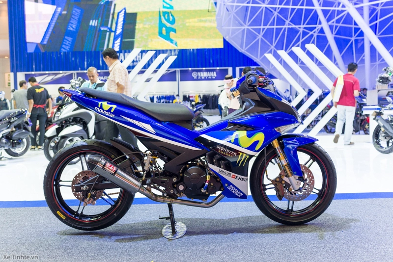 Cận cảnh exciter 150 tem movistar tại bangkok motor show 2015