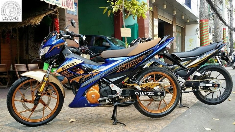 Cặp đôi satria f độ đẹp tại sài gòn