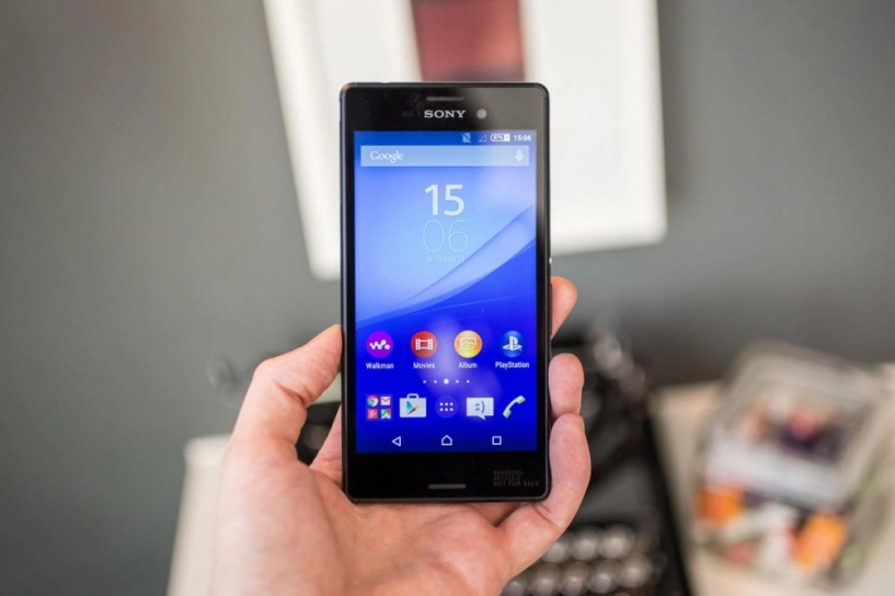 mwc 2015 trên tay sony xperia m4 aqua