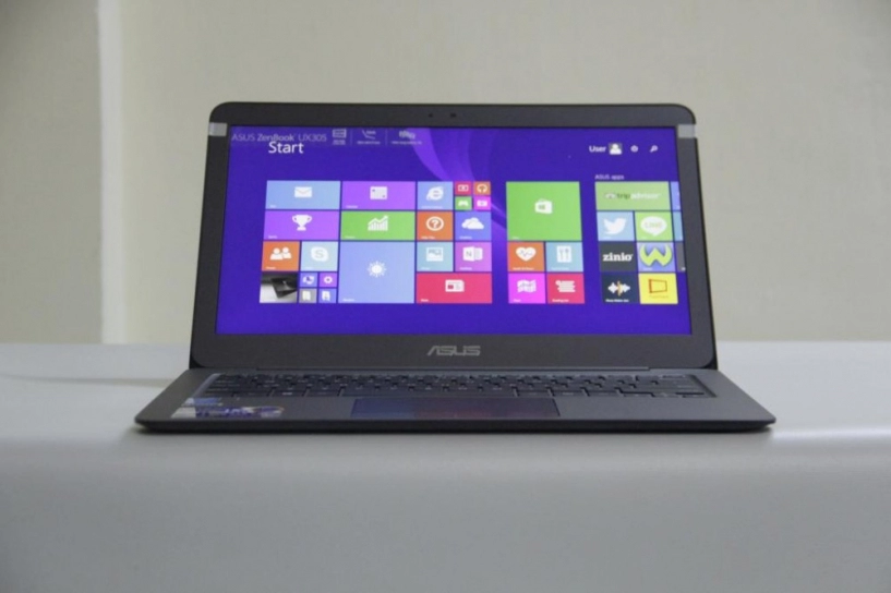 Review asus zenbook ux305fa máy tính xách tay siêu mỏng không quạt tản nhiệt đầu tiên của asus