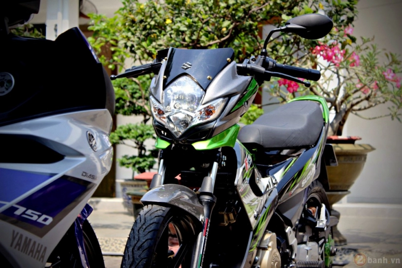 Suzuki raider 150 so dáng cùng exciter 150