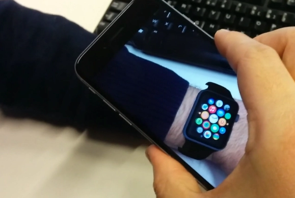Thử đeo apple watch ảo với ứng dụng iphone