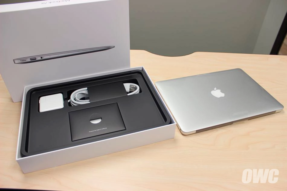 Unbox test ssd mới trên macbook air 2015