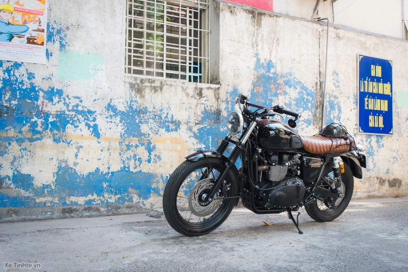 Triumph bonneville t100 độ đơn giản nhưng mạnh mẽ