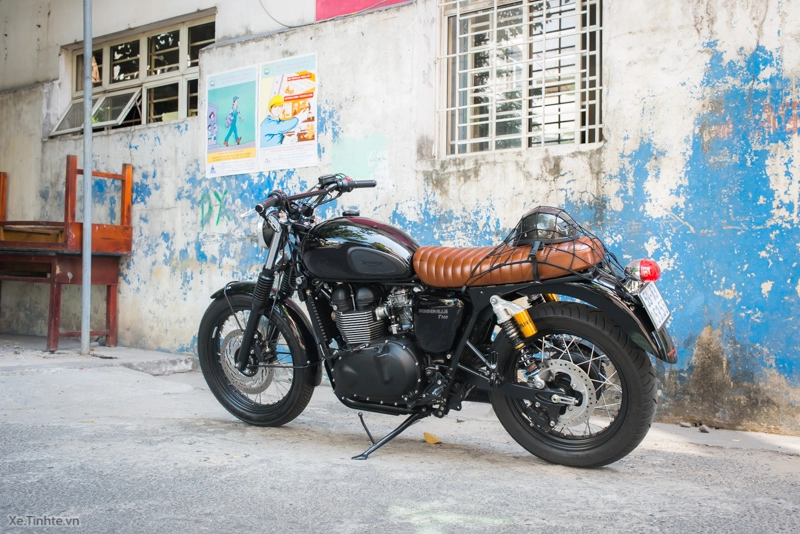 Triumph bonneville t100 độ đơn giản nhưng mạnh mẽ