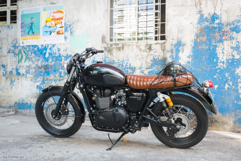 Triumph bonneville t100 độ đơn giản nhưng mạnh mẽ