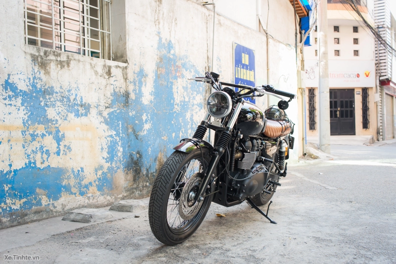 Triumph bonneville t100 độ đơn giản nhưng mạnh mẽ