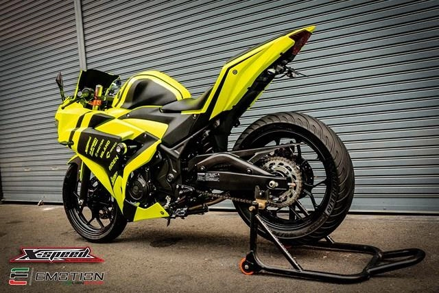 Yamaha r3 độ nổi bật tại thái