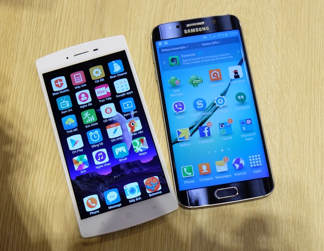 Bphone đọ dáng với iphone 6 và galaxy s6 edge