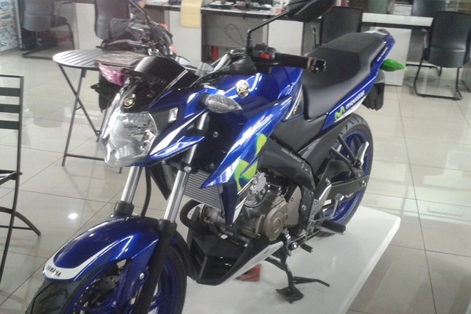 Cận cảnh yamaha v-ixion movistar 2015 vừa ra mắt