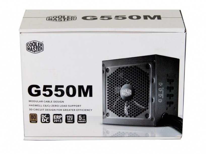 Đánh giá bộ nguồn cooler master g550m p1