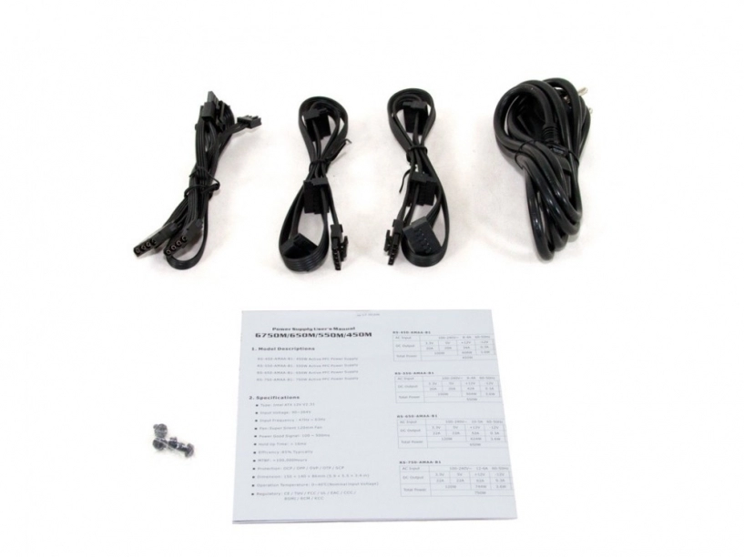 Đánh giá bộ nguồn cooler master g550m p1