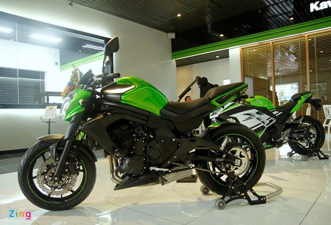 Kawasaki er-6n môtô 700 phân khối chỉ có 258 triệu đồng