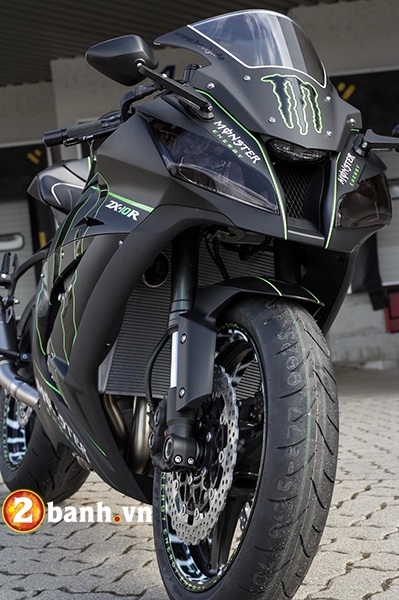 Kawasaki ninja zx-10r độ cực ngầu theo phong cách monster
