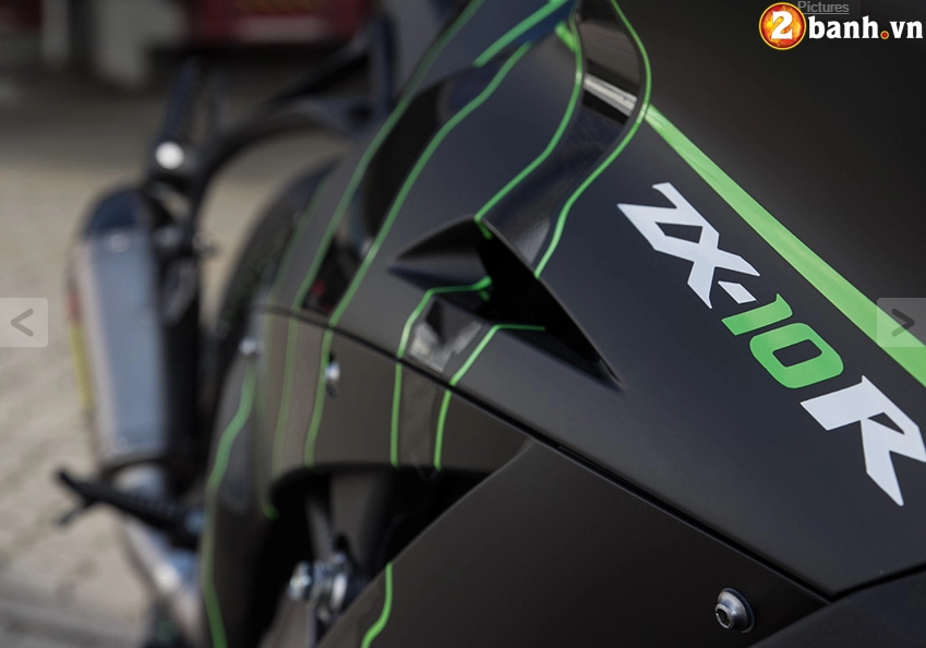 Kawasaki ninja zx-10r độ cực ngầu theo phong cách monster