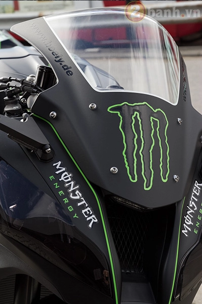 Kawasaki ninja zx-10r độ cực ngầu theo phong cách monster