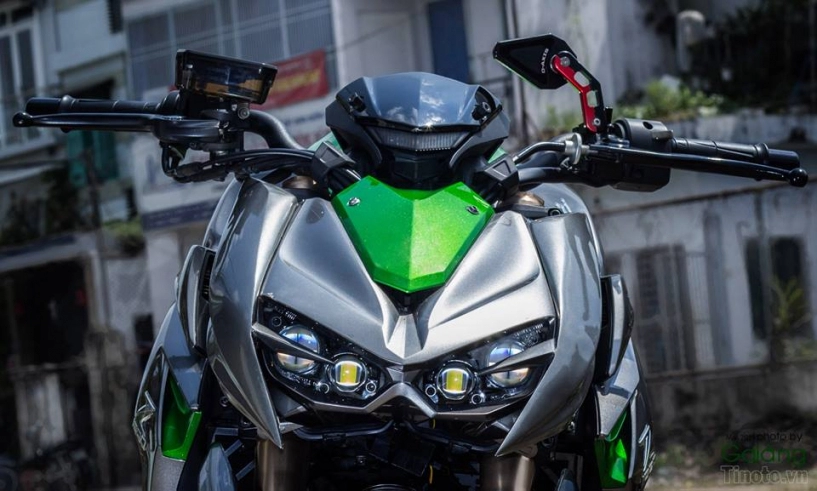 Kawasaki z1000 với dàn áo cực chất