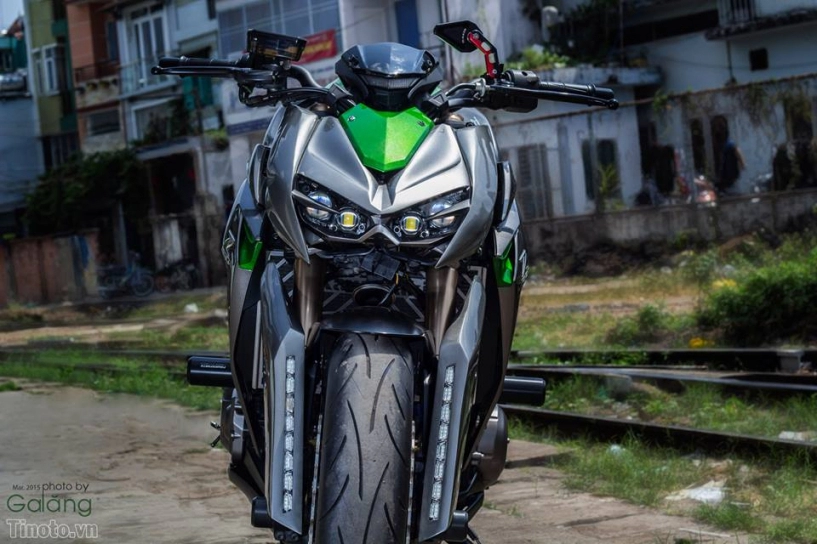 Kawasaki z1000 với dàn áo cực chất