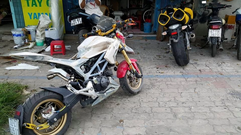 Honda msx độ demo phiên bản ducati hyperstrada