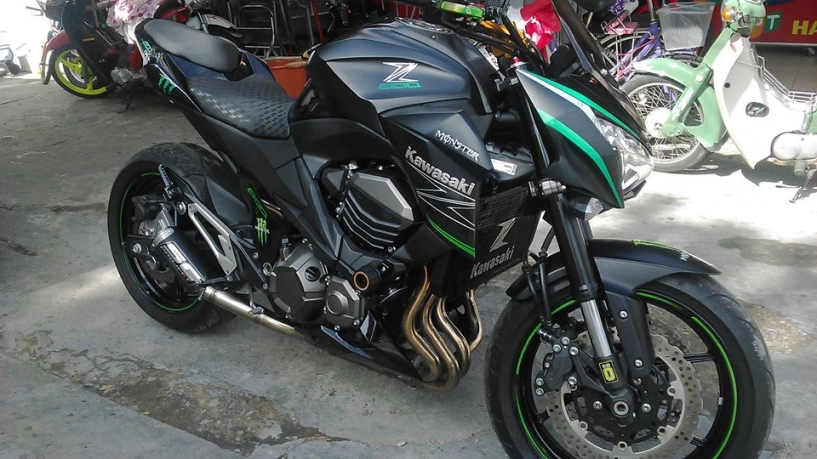 Kawasaki z800 độ phong cách tại sài gòn