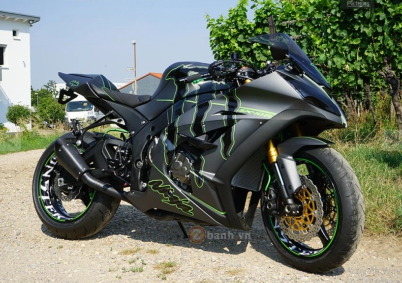 Ấn tượng với kawasaki ninja zx-10r độ phong cách monster