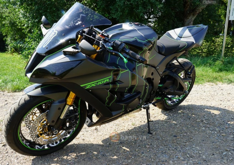 Ấn tượng với kawasaki ninja zx-10r độ phong cách monster