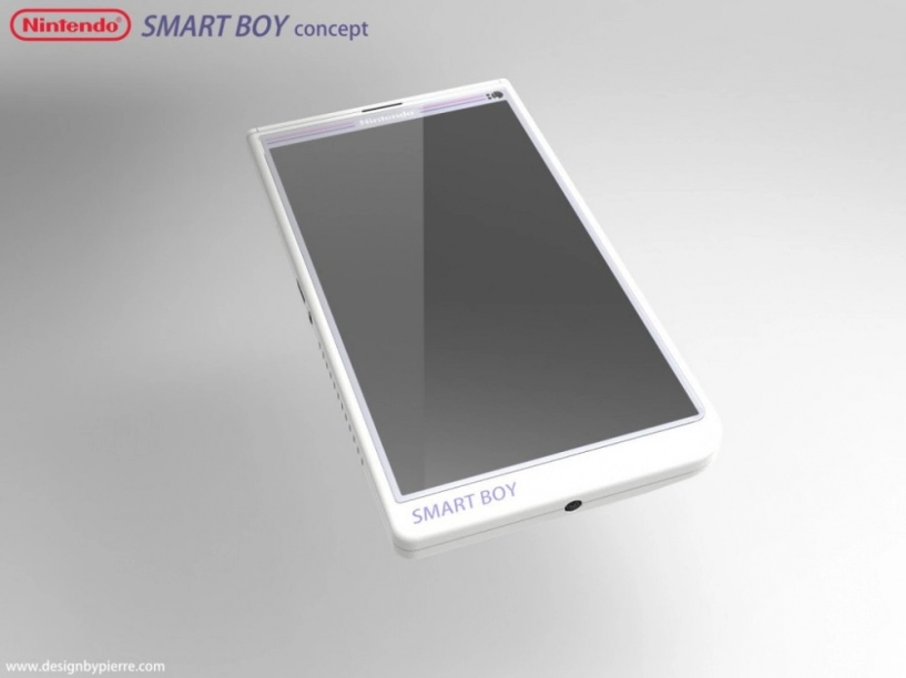 Bản concept smart boy - chiếc điện thoại android của hãng game nổi tiếng nintendo