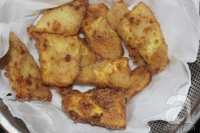 Bánh khoai lang chiên tẩm dừa ngon đến ngỡ ngàng