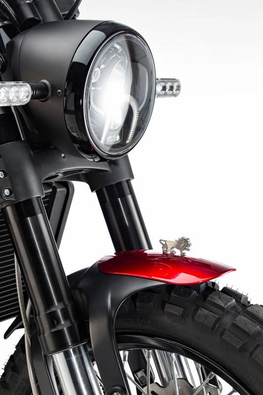 Benelli leoncino 500cc đầy tinh tế với phong cách scrambler