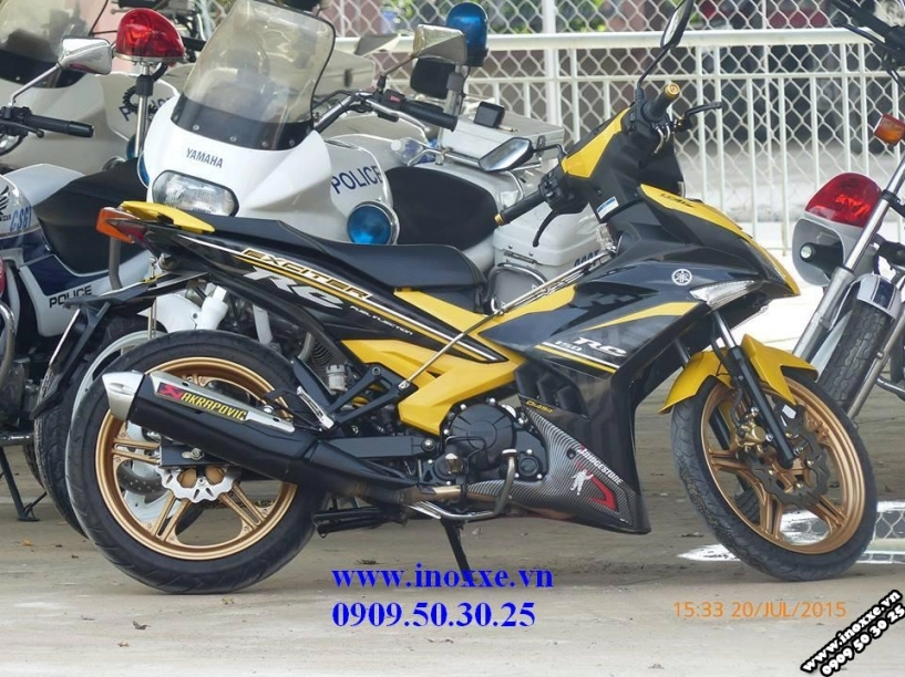 Biker cần thơ độ exciter 150 đơn giản mà đẹp