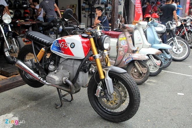 Bmw r80gs độ tracker tại sài gòn