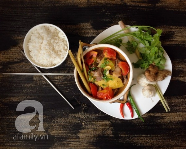 Bò kho dứa Bò kho dứa chua mềm ngon miệng