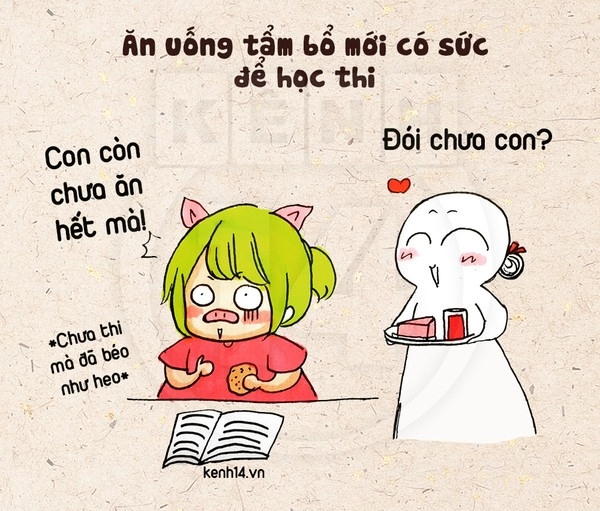 bộ tranh những điều mà chỉ học sinh cuối cấp mới hiểu