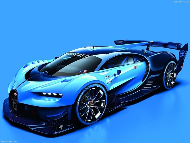 Bugatti giới thiệu siêu xe vision gran turismo