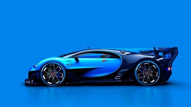 Bugatti giới thiệu siêu xe vision gran turismo