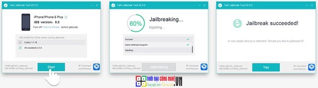 Các bước jailbreak ios 813 đến 83 cho iphone ipod touch ipad