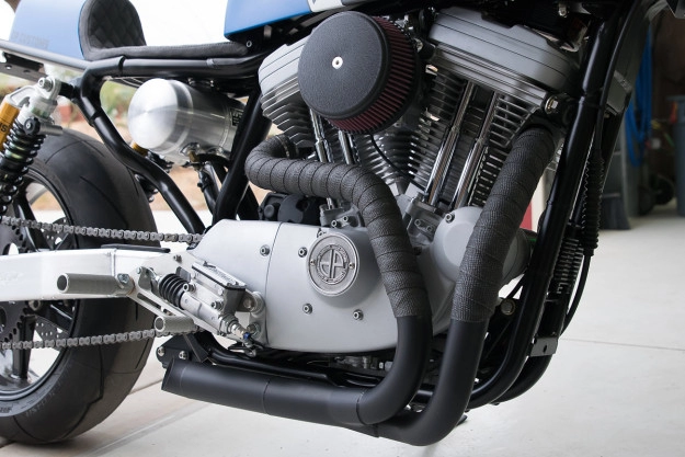 Cafe racer độ chất chơi với dàn đồ chơi hàng hiệu