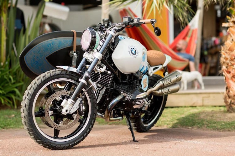 Cận cảnh bmw r nine t độ phong cách scrambler đầy cá tính