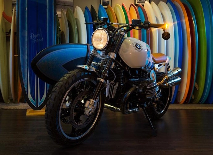 Cận cảnh bmw r nine t độ phong cách scrambler đầy cá tính