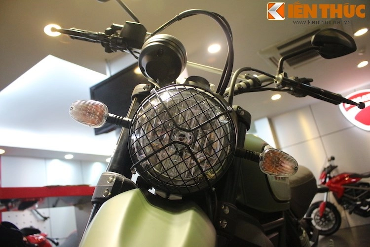 Cận cảnh ducati scrambler phiên bản urban enduro tại hà nội