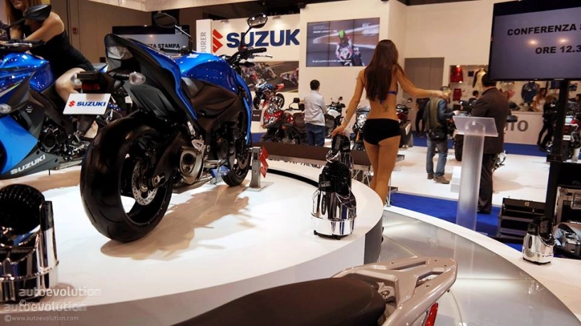 Cận cảnh suzuki gsx-s1000 trong triển lãm moto