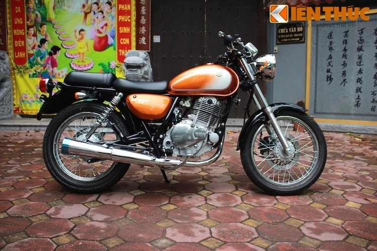 Cận cảnh xe cổ suzuki st250 e-type giá 250 triệu tại hà nội