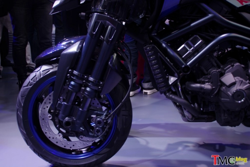 Cận cảnh yamaha mwt-09 tại tokyo motor show